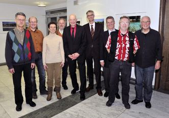 Foto der gewählten Vorstandsmitglieder